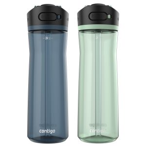 Contigo&reg; Ashland 2.0 Water Bottle with AUTOSPOUT&reg; Lid, 24 oz, 2-Pack